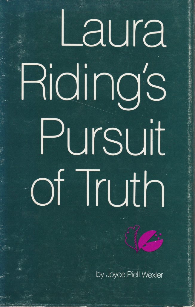 Laura Riding's Pursuit of Truth